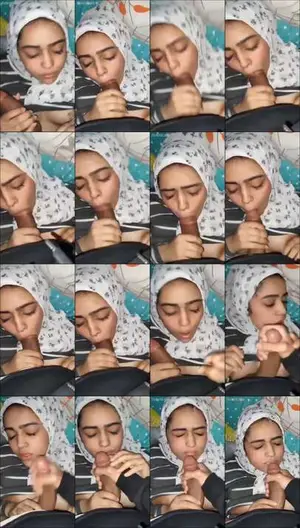 Bokep Gadis Hijab Cantik Sepong Kontol Gede